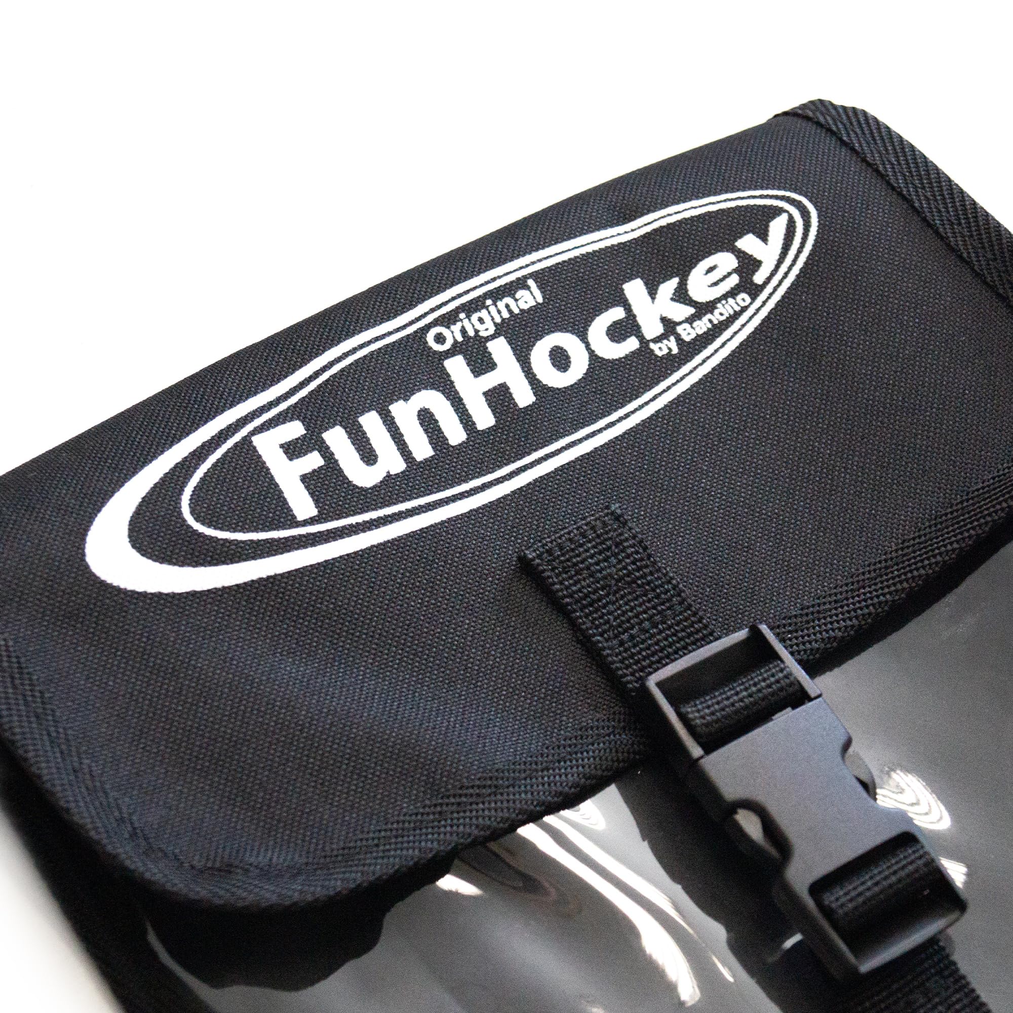 Bandito FunHockey Set racchette palline bambini floorball street hockey outdoor rosso giallo