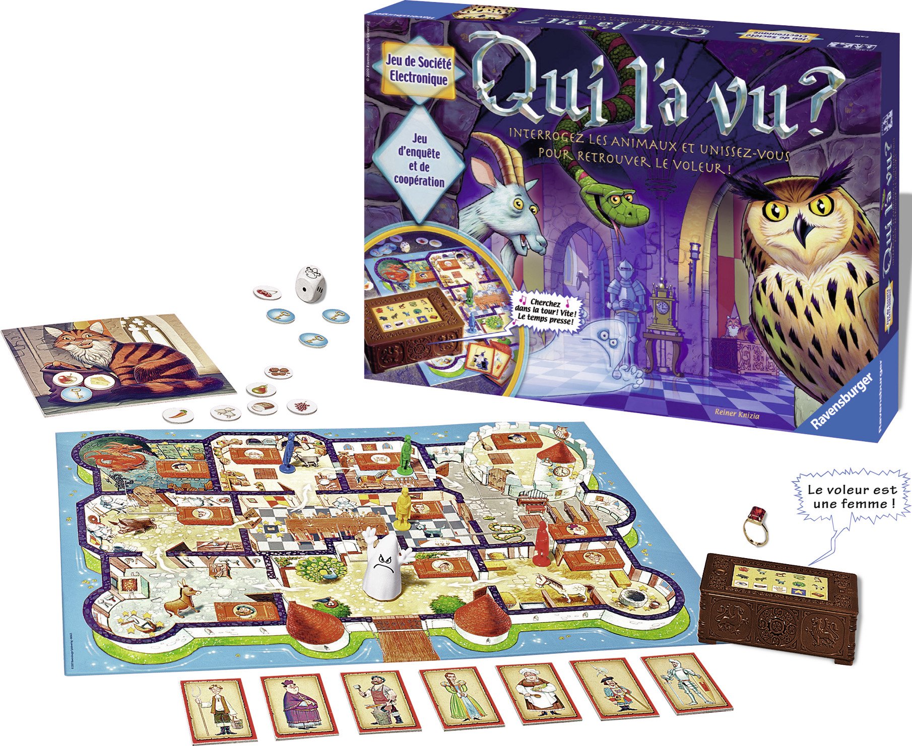 Ravensburger - 21979 - Qui l'a vu ?