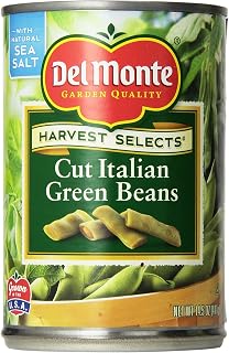 Del Monte Cut Italian Green Beans 14.5oz Can (Pack of 6)