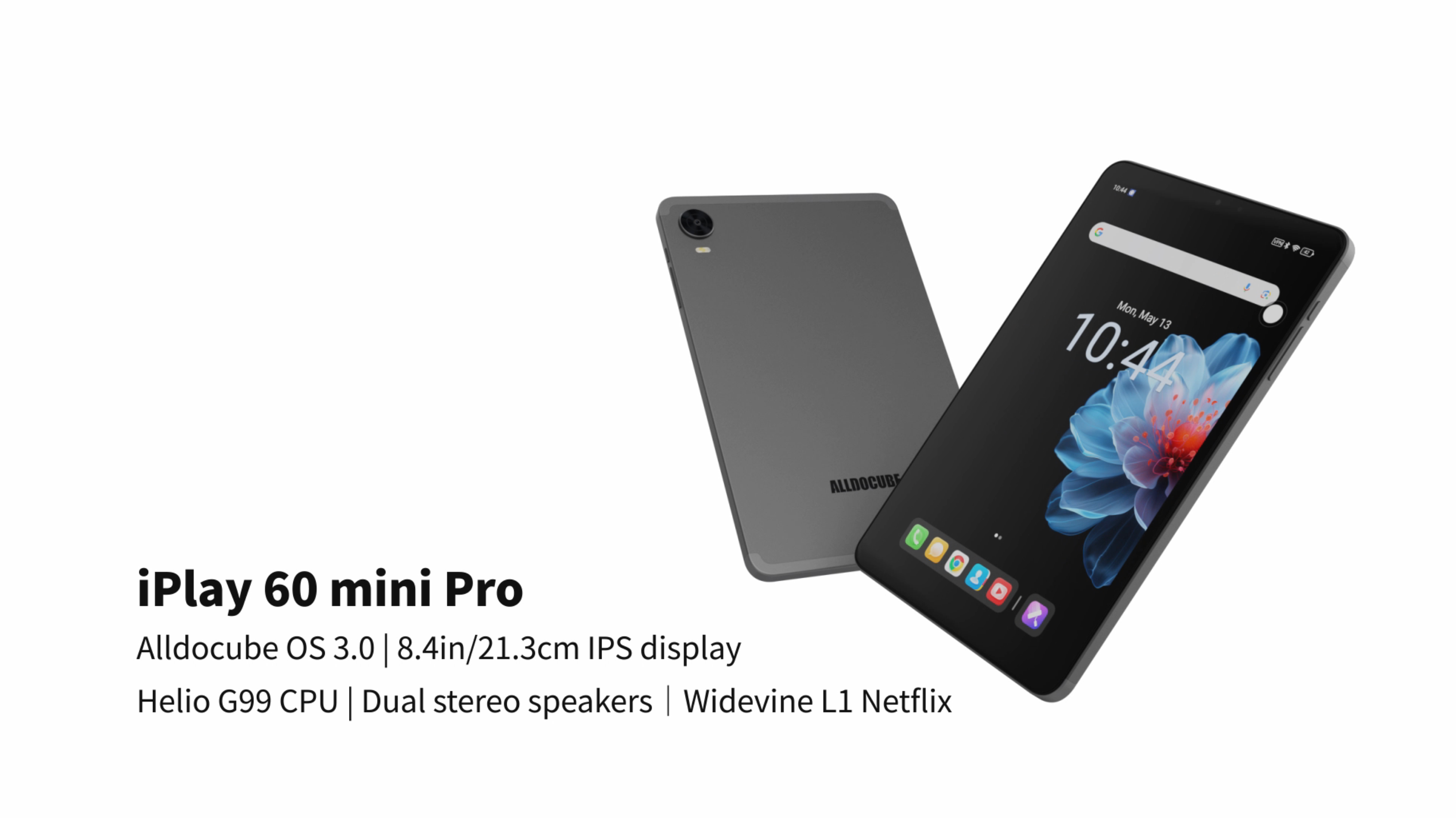 ALLDOCUBE iPlay 60 Mini Pro, Tablette 8,4 Pouces, MTK G99, 16Go+