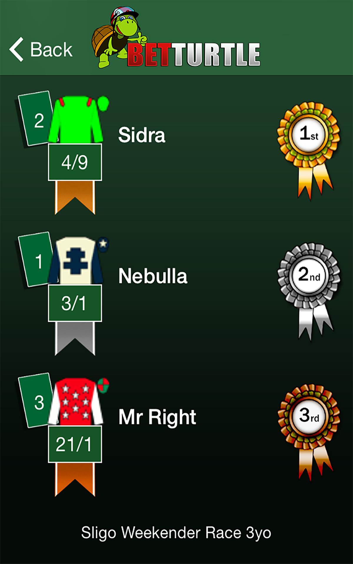 Turtle Racing Bet BetTurtle - Horse Racing Made Easy - App on the Amazon Appstore