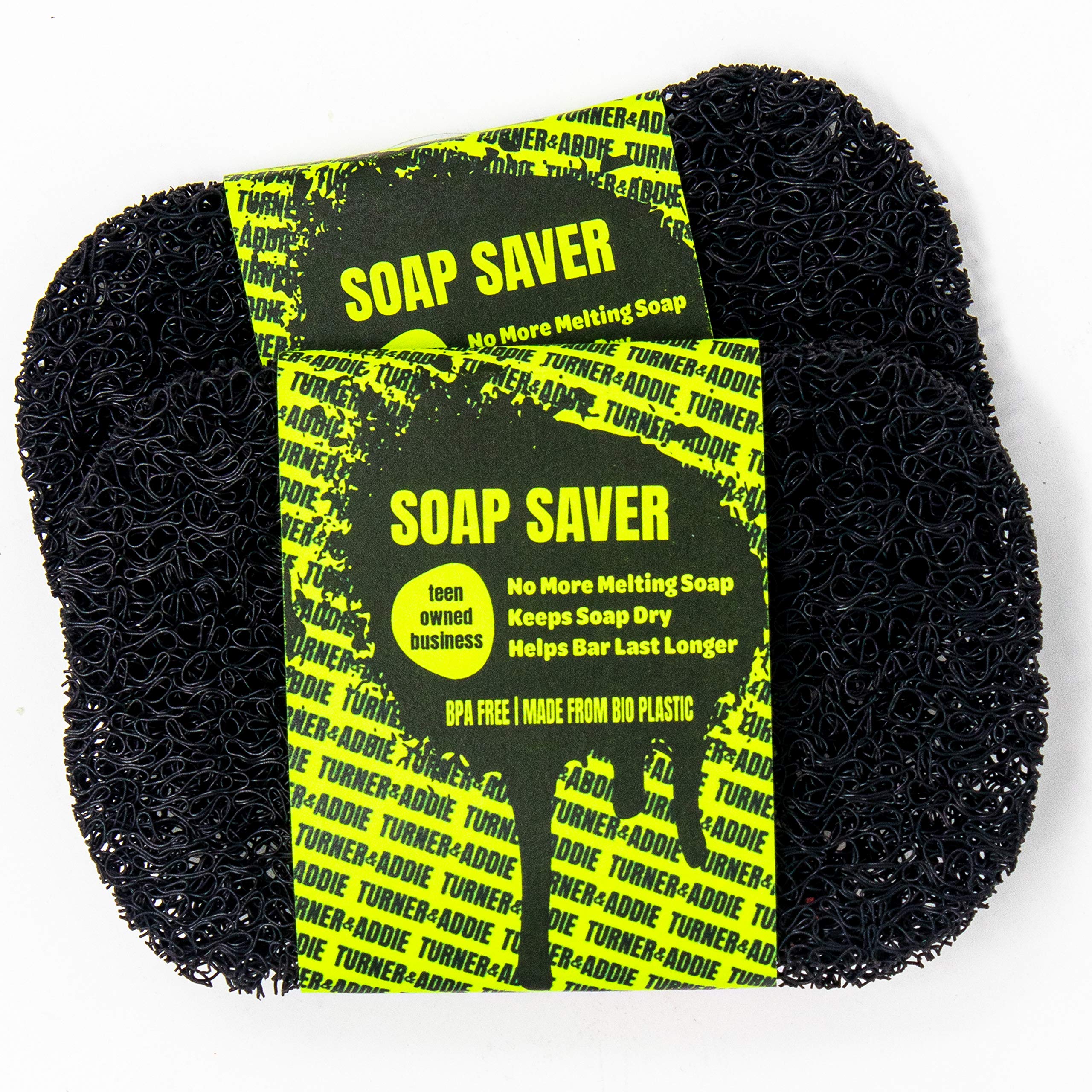 Turner ane Addie Soap Savers (2PK, Black)