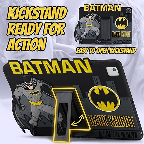Miniatura 6 de Batman - Funda para iPad de 9 generación, funda para iPad de 8 generación, funda para iPad de 7 generación para niños, funda para iPad 10.2