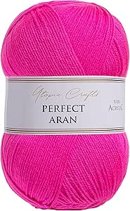 Fil À Tricoter Et À Crochet 100 % Coton, 4 Ou Moyen, Poids Aran, Drops