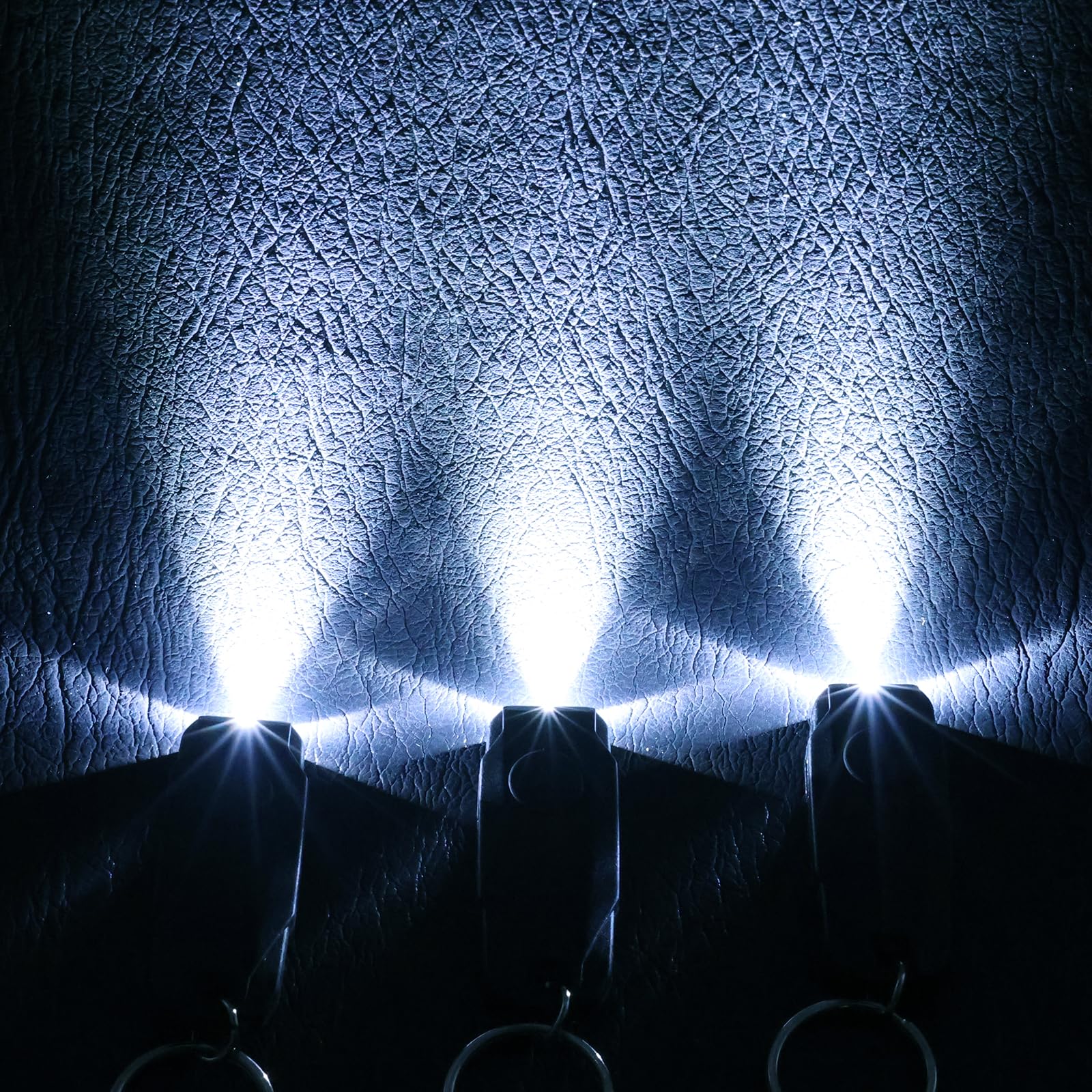 Usb Rechargeable Keychain Light 3pcs Mini Led Flashlight With