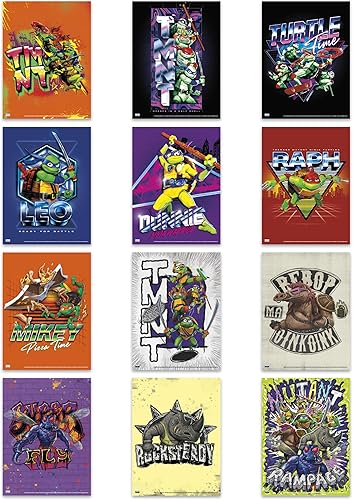 Trends International Libro de póster de Teenage Mutant Ninja Turtles Mutant Mayhem