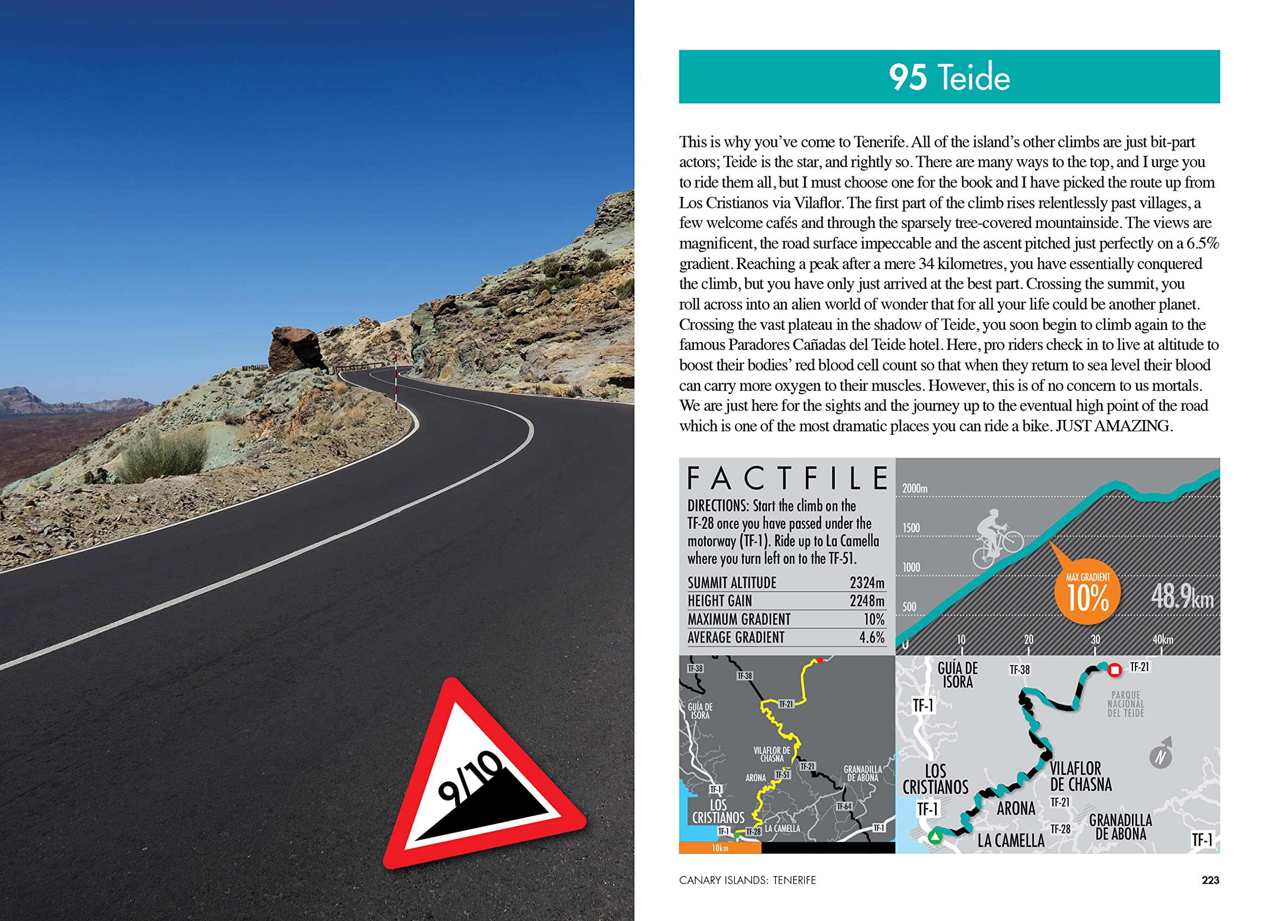 100 Greatest Cycling Climbs of Spain: A guide to the famous cycling mountains of mainland Spain plus Mallorca and the Canary Islands