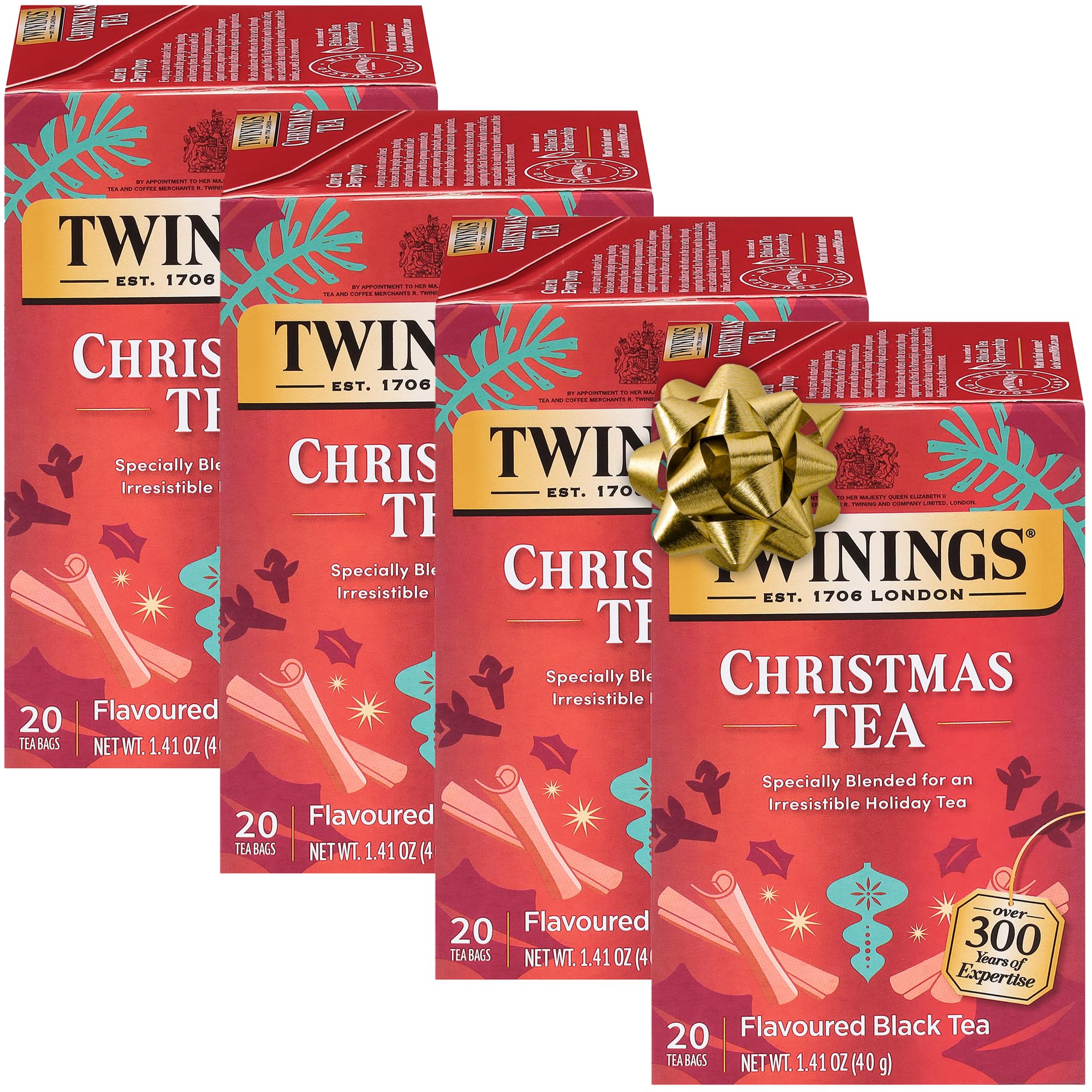 F＆M セントパンクラス　ブレンド　250g 、クリスマスブラックテイー Amazon.com : Twinings Christmas Tea - Black Tea Blended with Spicy