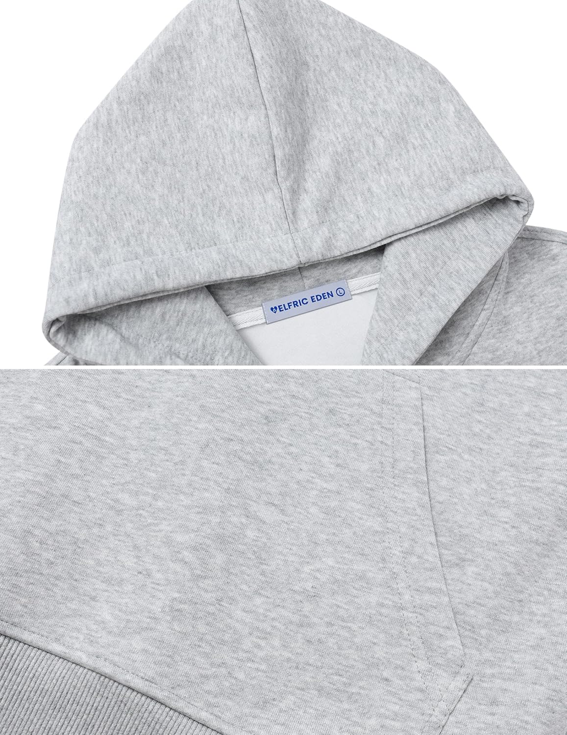 Aelfric Eden Graphic Hoodies for Men Letter Printed Hoodie Sweatshirt Oversized Streetwear Hooded Pullover - Image 4