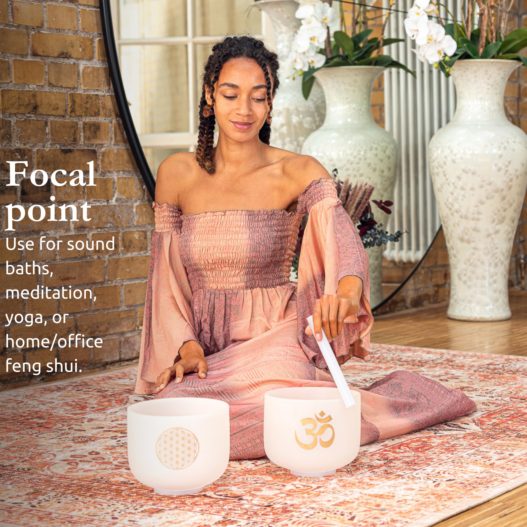 Amazon.com: Meinl Sonic Energy Crystal Singing Bowl 8