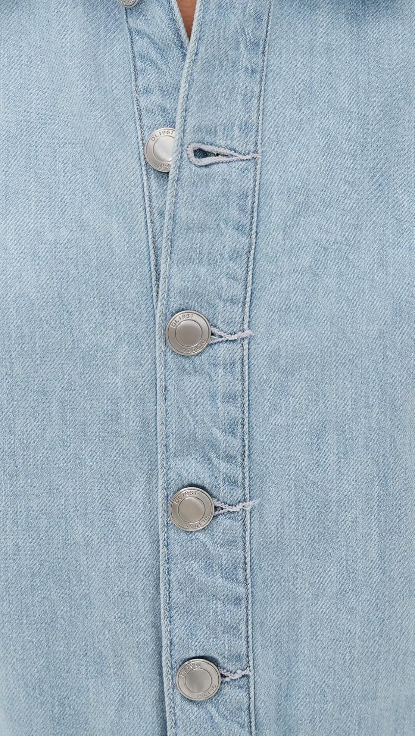 DL1961 Women's DL Aura Montauk Denim Romper - Image 6