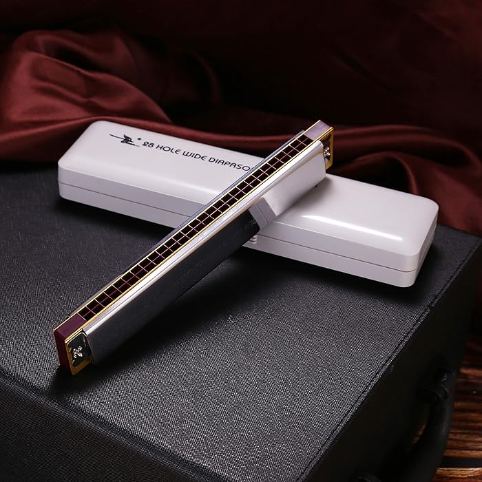 Buy Swan 28hole Wide Range Playing Diatonic Harmonica Key of C with