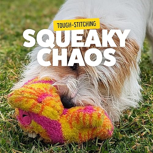 Miniatura 3 de Bonkers -UGGLERS-PET Toys-Old Tooth TIE-DYE 8 inch BACKCARD