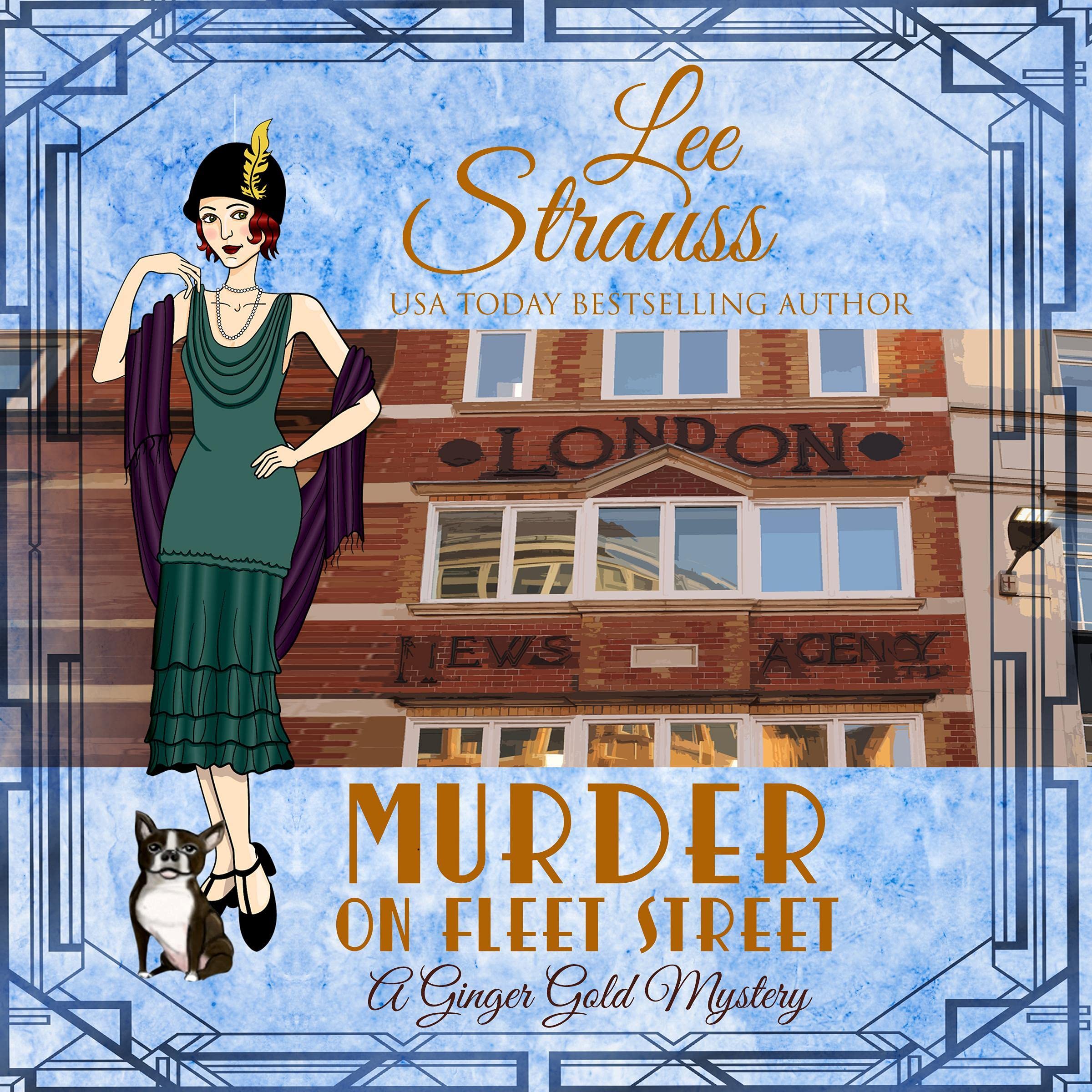 Cover art for Murder on Fleet Street
