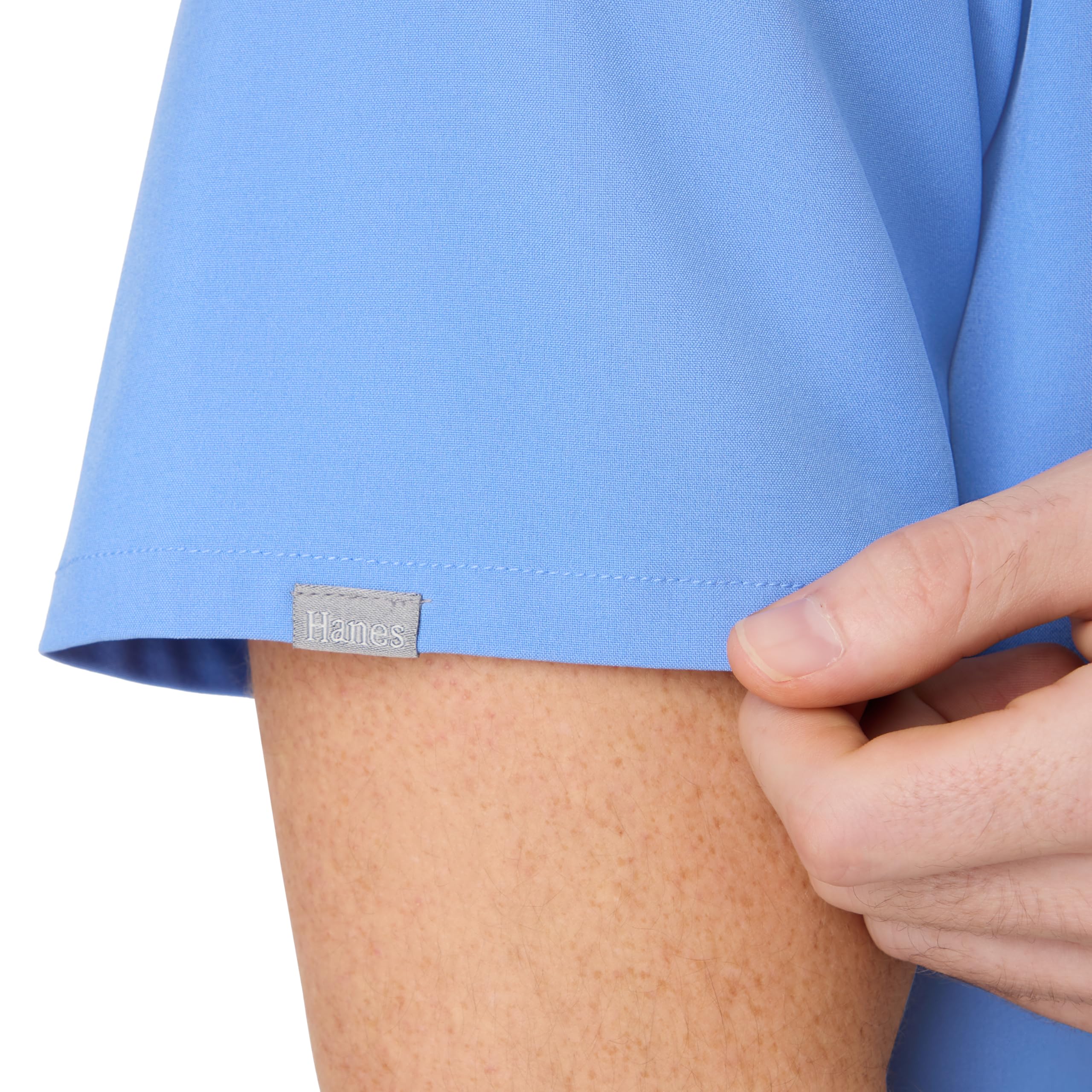 Hanes Herren Kasacks Set Medizinischer Kittel mit Taschen Feuchtigkeitstransport Gesundheitskleidung für Männer