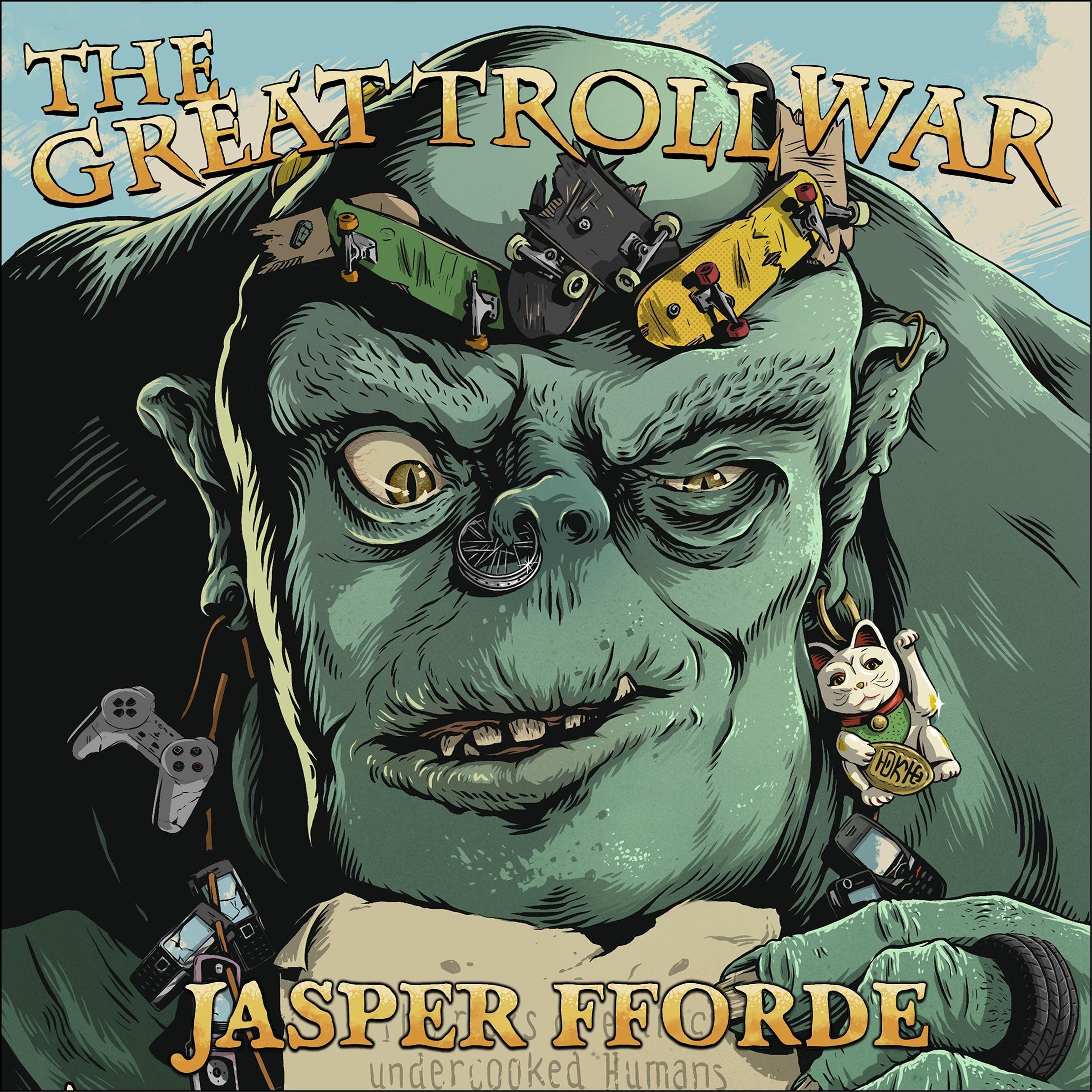 Cover art for The Great Troll War