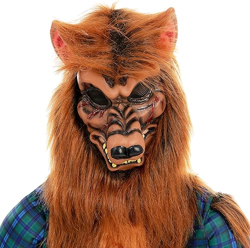 Miniatura 2 de Spooktacular Creations Disfraz unisex de hombre lobo para niños, fiesta de Halloween