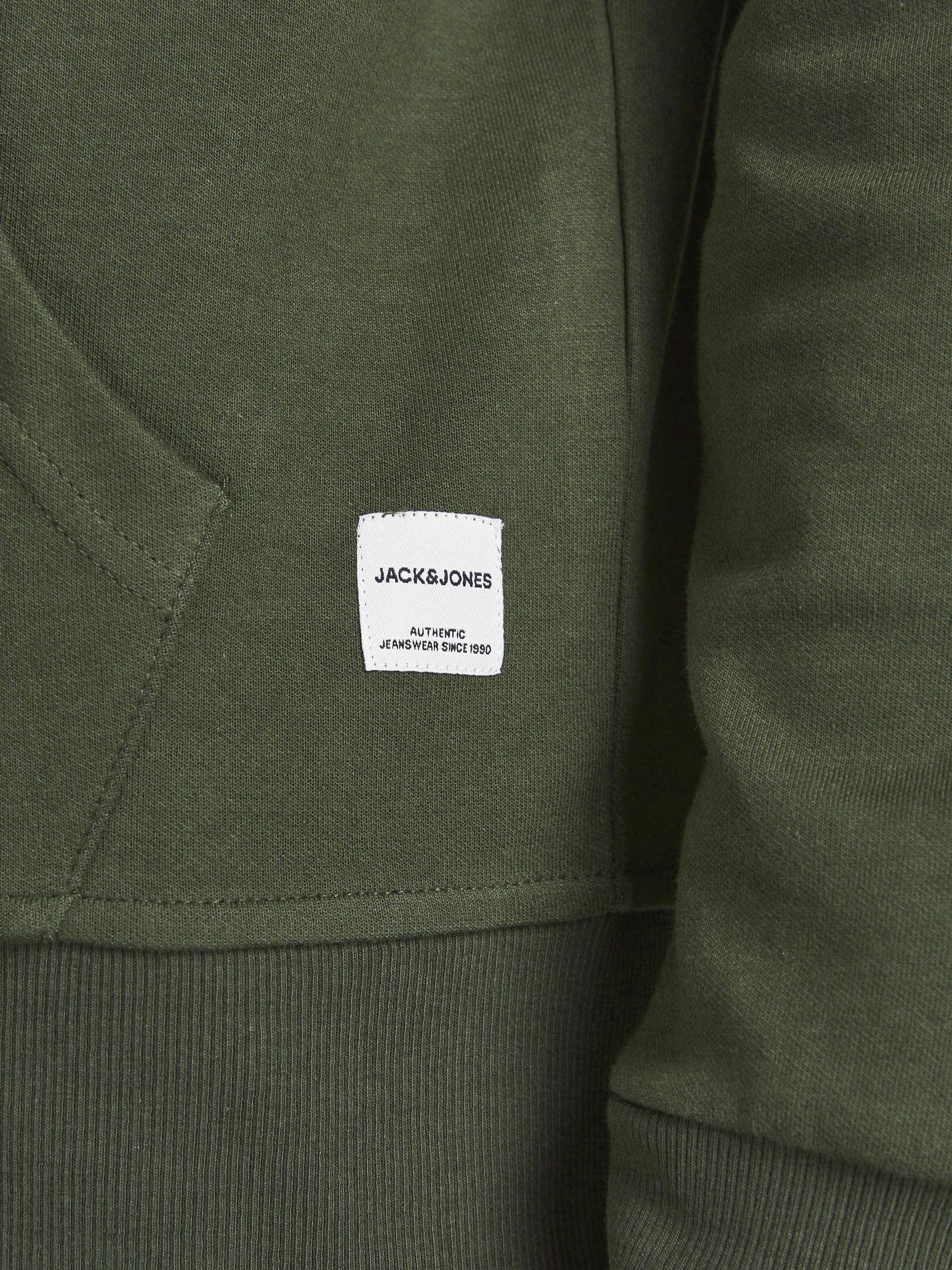 Jack & Jones Male Hoodie Basic Reißverschluss – Bild 6