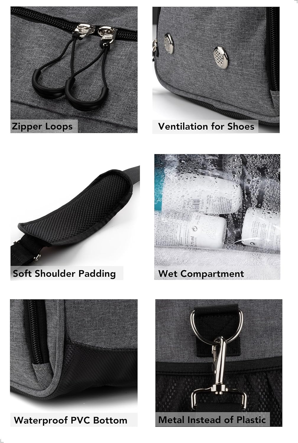 Fitgriff® Gym Bag for Men & Women with Shoe & Wet Compartment - Duffle Bag for Travel, Sports, Fitness & Workout - Image 2