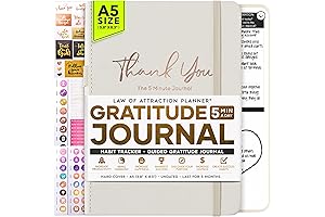 Gratitude Journal - 5 Minute Journal, The Perfect Journal for Vanilla Making...