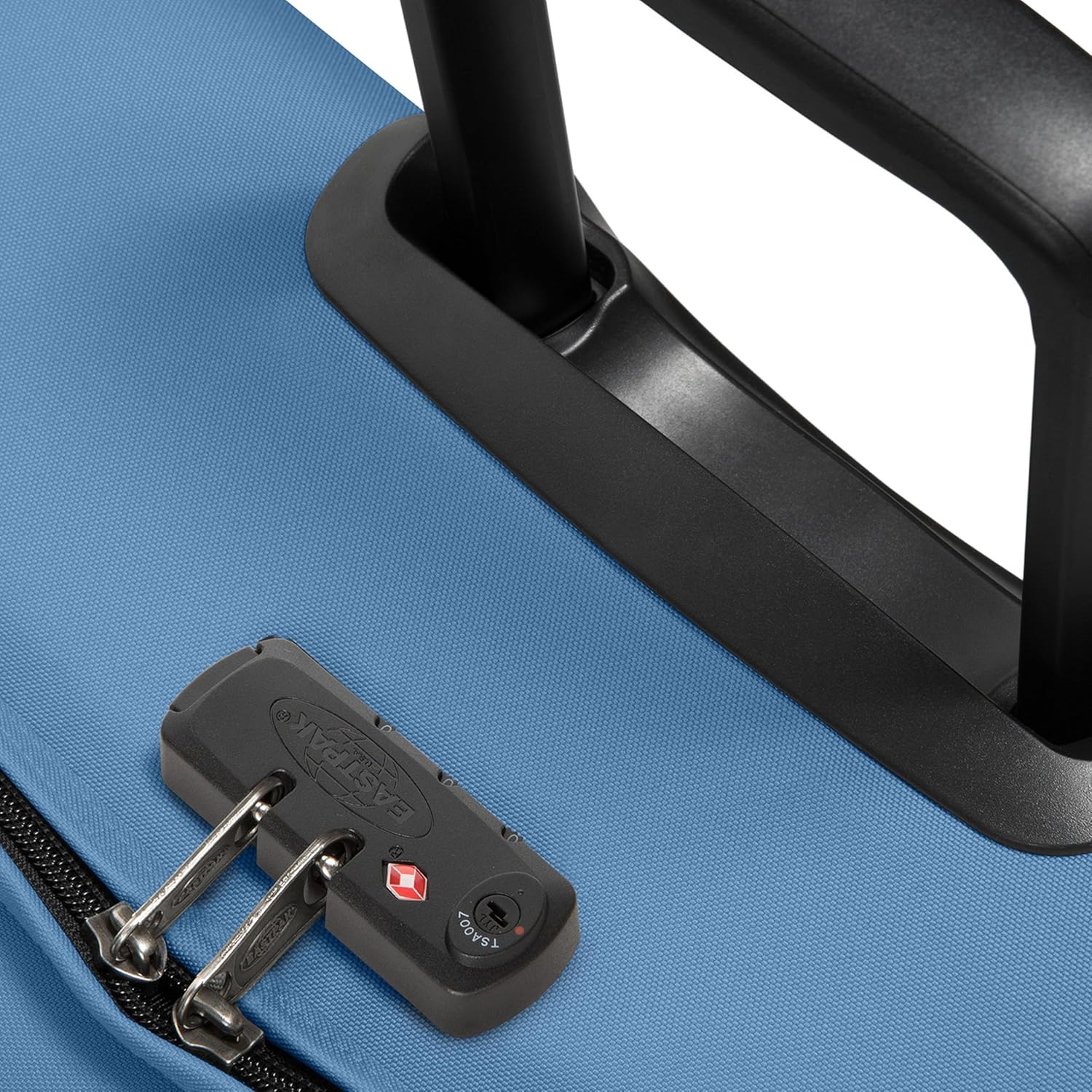 EASTPAK Tranverz M – 78L Large Wheeled Luggage with Dual Compartments, TSA Lock, Compression Straps & Smooth-Wheeling System, Aviator Blue - Image 4