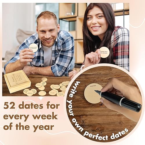 Miniatura 6 de Regalos de madera para el 8 aniversario para él y ella, regalos de madera para el 8 aniversario, regalos de aniversario para marido y esposa, regalo