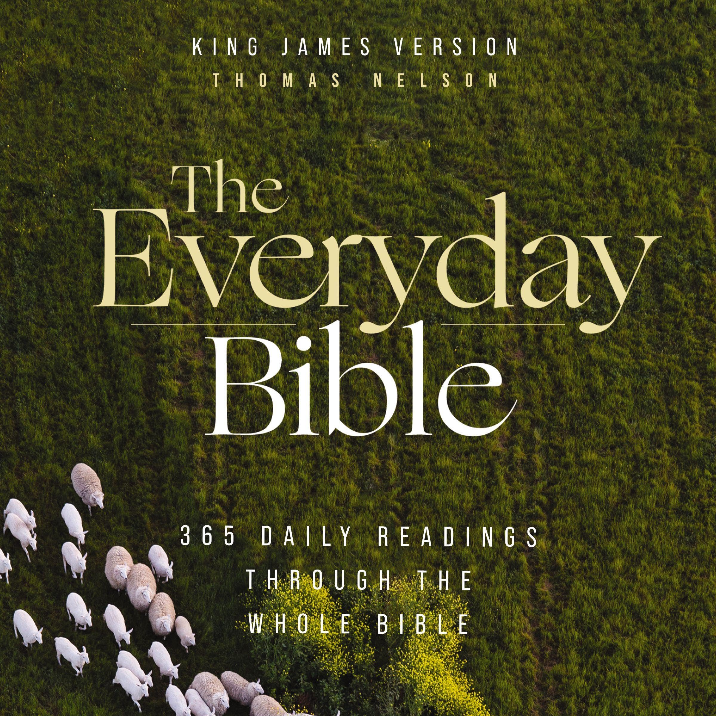 The Everyday Audio Bible: King James Version, KJV