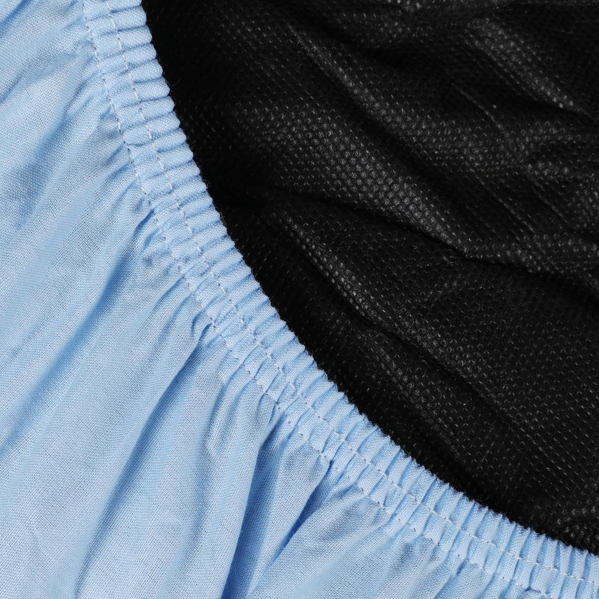 Fitted Sheet 140 x 190 cm Sky Blue - Image 4