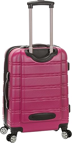 Miniatura 3 de Rockland - Equipaje Melbourne rígido y expandible de ruedas giratorias, Magenta), F145