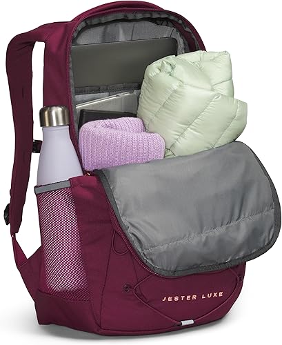 Miniatura 3 de THE NORTH FACE Mochila para portátil Jester Everyday para mujer, BoysenberryCoral Quemado Metálico