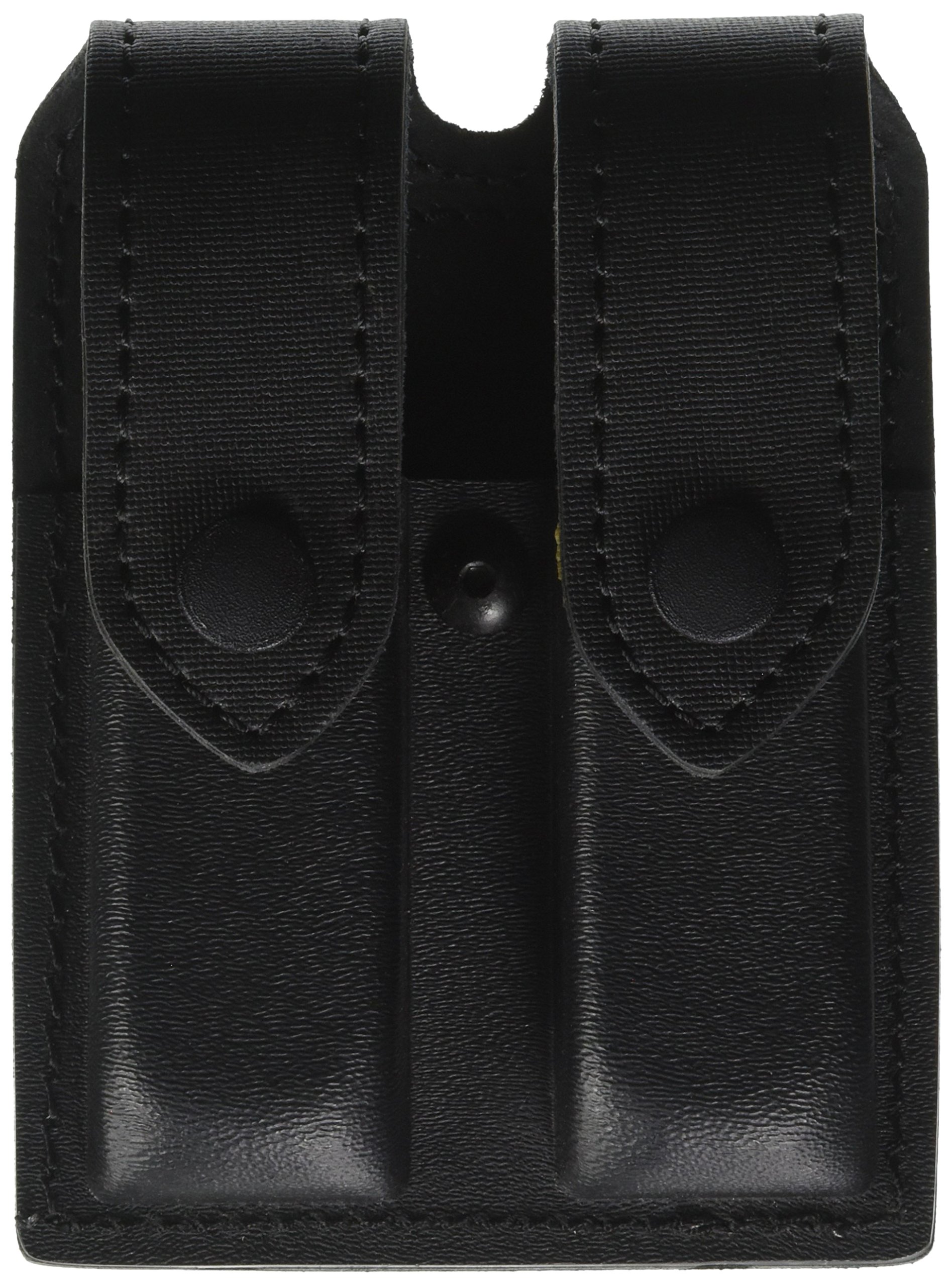 Safariland Duty Gear Fine Tac S And W 59, Double Handgun Magazine Pouch (Black Snap)