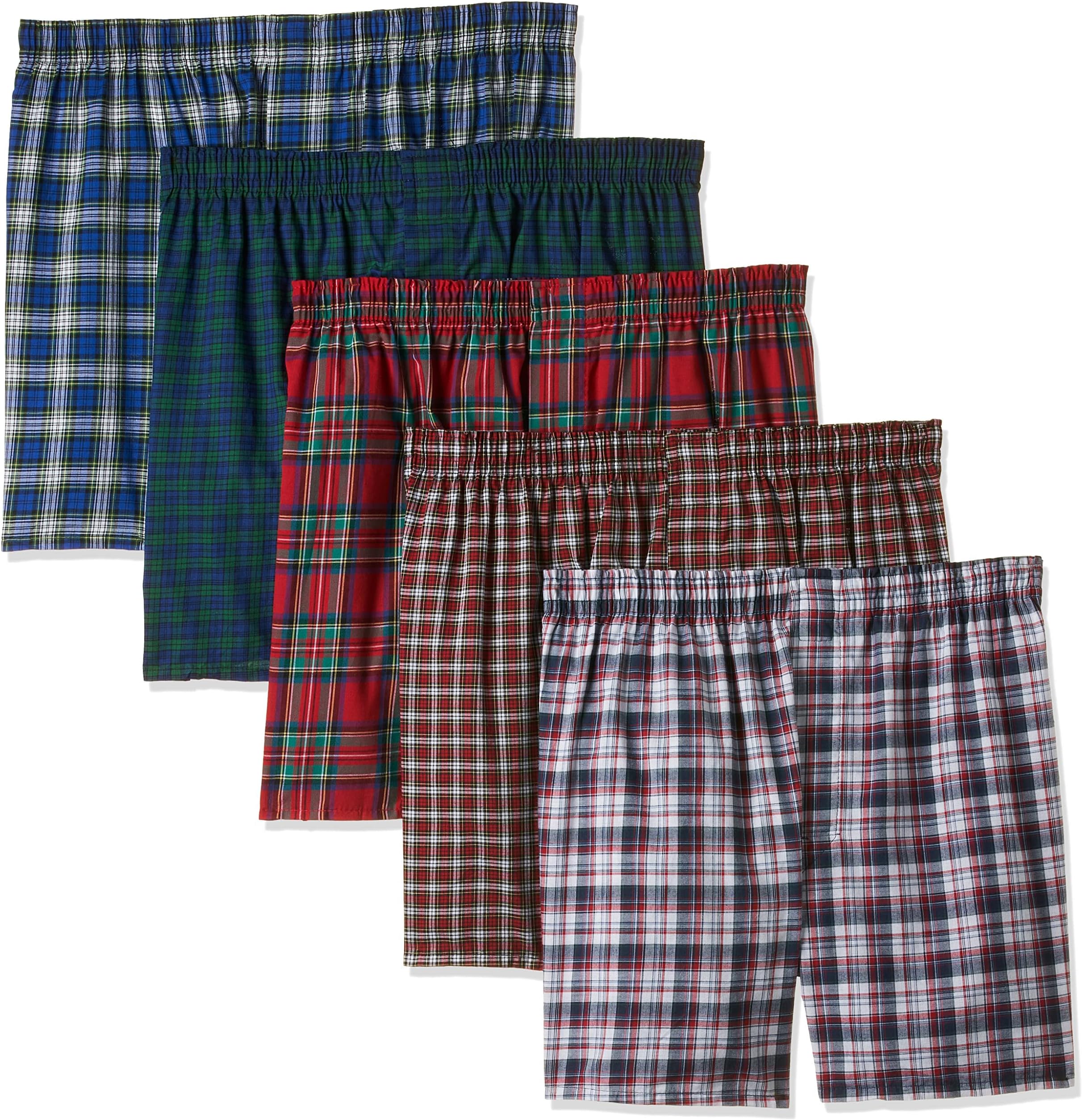 Men's 745BP5ASTL 5 Boxers, Multicolour (Assorted)