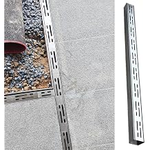 Zemin S zgeci, 304 Paslanmaz  elik D  Mekan Tahliye Izgaras  Do rusal Tahliye Filtresi Bah e Kanal  Tahliye Kapa  Teras Du  Tahliye H5*W5CM / Y1,96*G1,96IN
