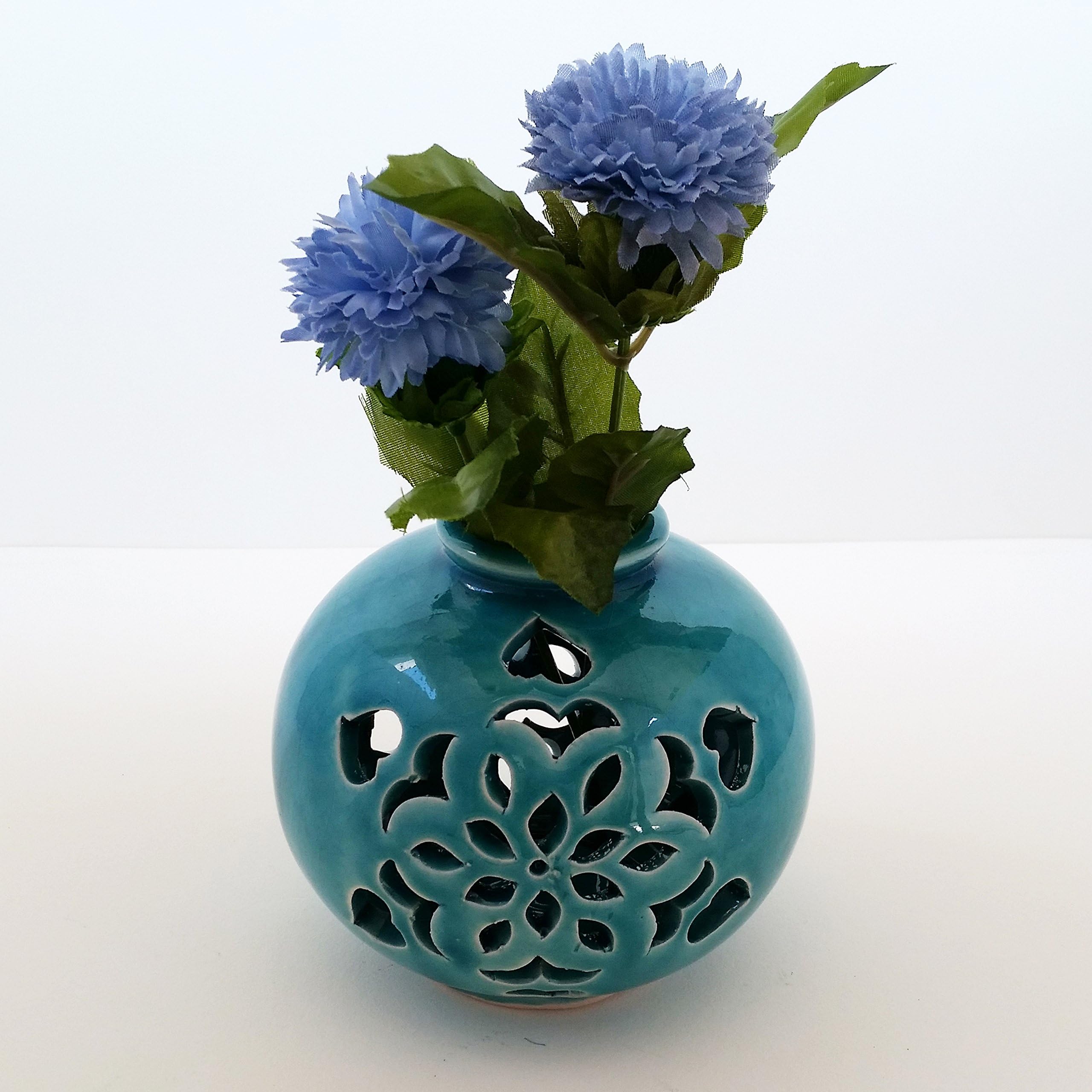 ArioCraft Handmade Decorative Ceramic Vase, Pottery Home Decor