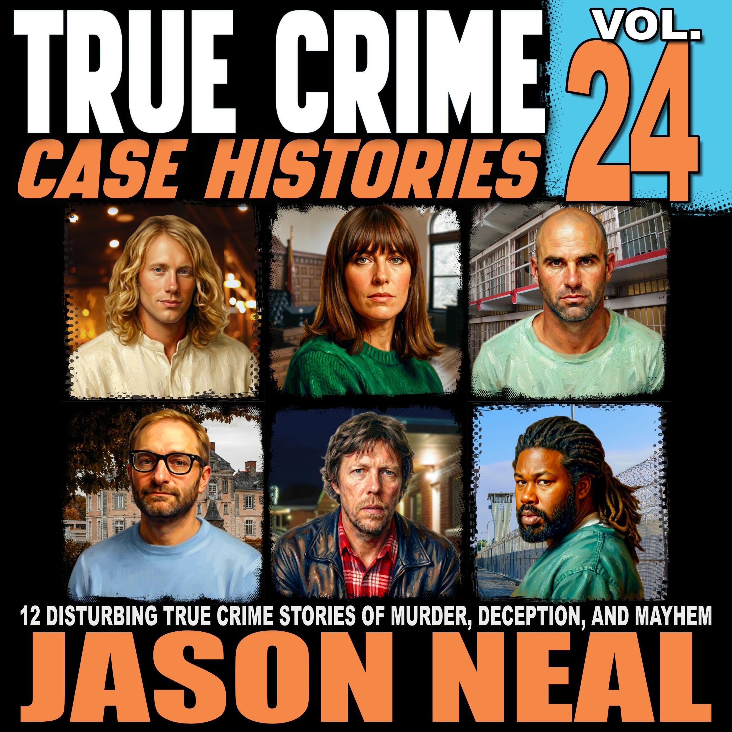 Cover art for True Crime Case Histories, Volume 24: 12 Disturbing Stories of Murder and Mayhem