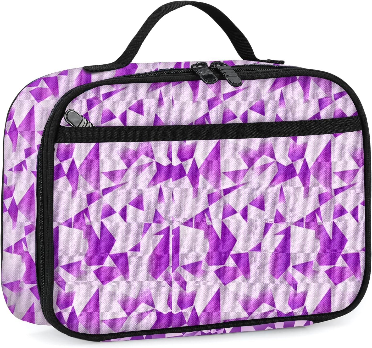 rickyh styleLunch Box with Padded Liner, Spacious Insulated Lunch Bag for Men and Women, Durable Thermal Lunch Cooler with Strap, 2 Pocket - LBMRY