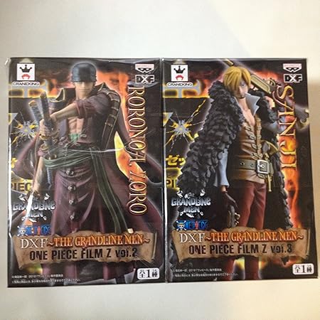Amazon ワンピース Dxf The Grandline Men Film Z Vol 2 ゾロ Vol 3 サンジ 2種セット フィギュア ドール 通販