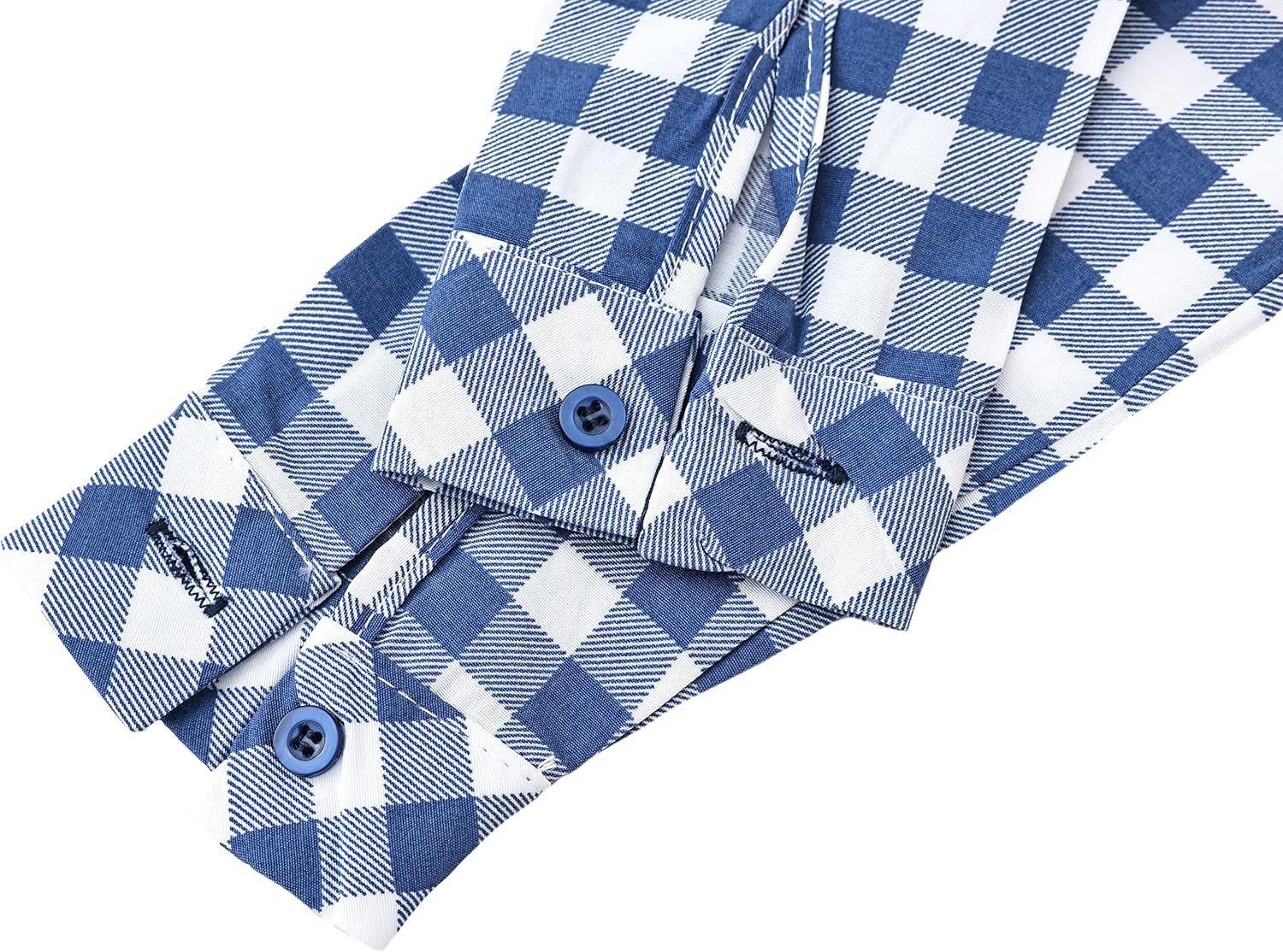 Lilax Boys Wedding Outfit, Toddler & Young Boys' Fashion Pant Set, Plaid Dress Shirt, Pants, Bowtie and Suspenders
