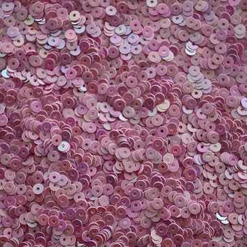 3mm Flat Round Sequin Paillettes  Orchid Lt Purple Opaque IRIS Rainbow  Loose Sequins for Embroide