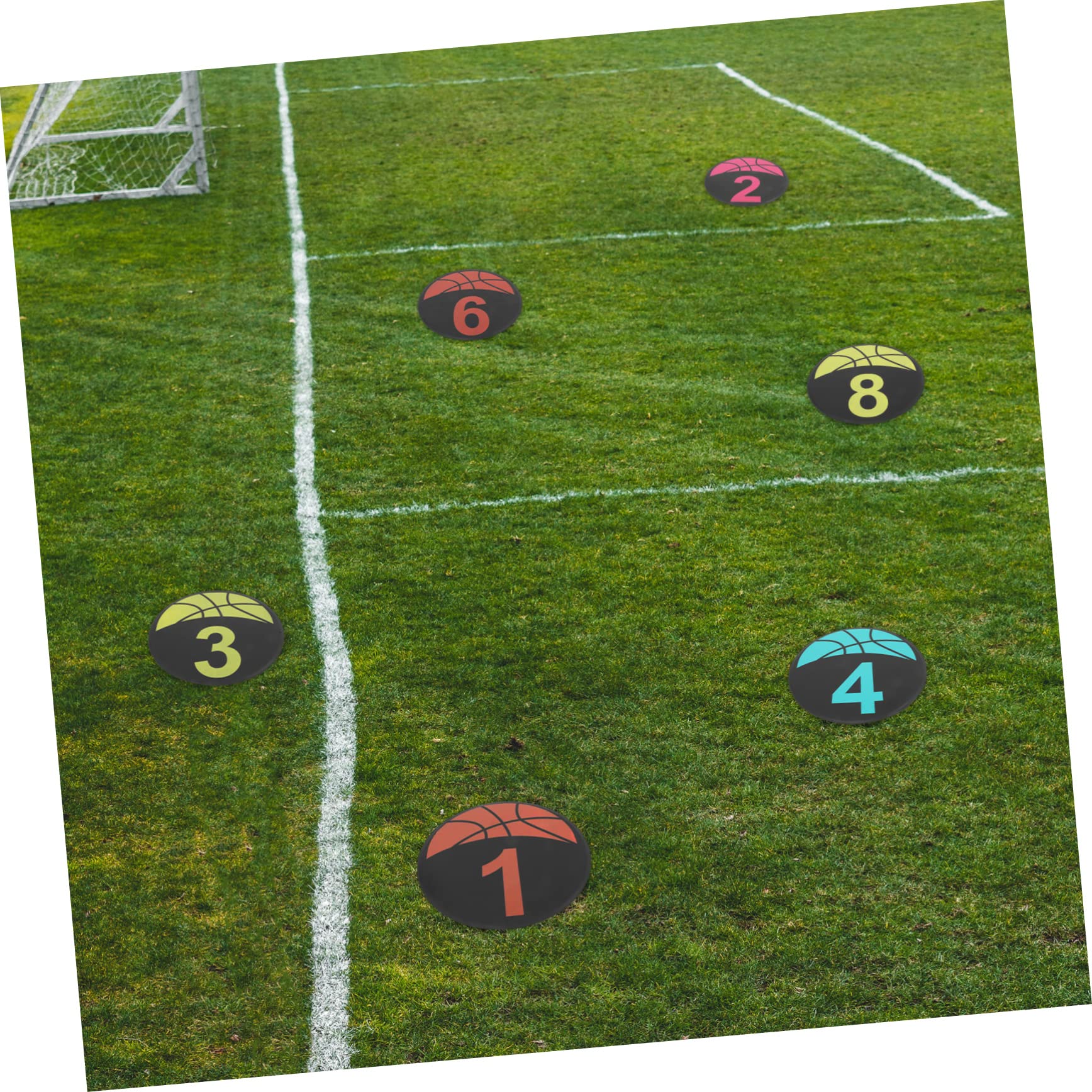 Fußball-trainingsmarkierungen – 10 Stück Fußball-zeichenscheiben TPE Für Kinder Trainer Und Sportbegeisterte