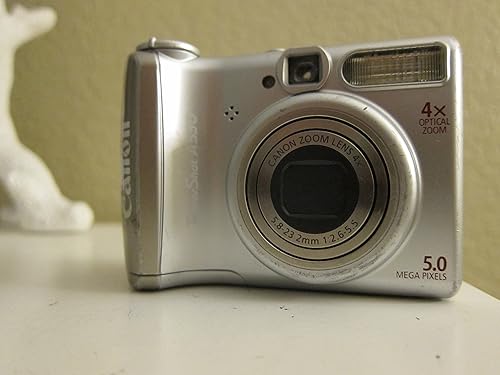Canon PowerShot A530 Cámara digital de 5MP con zoom óptico 4x (Modelo antiguo)