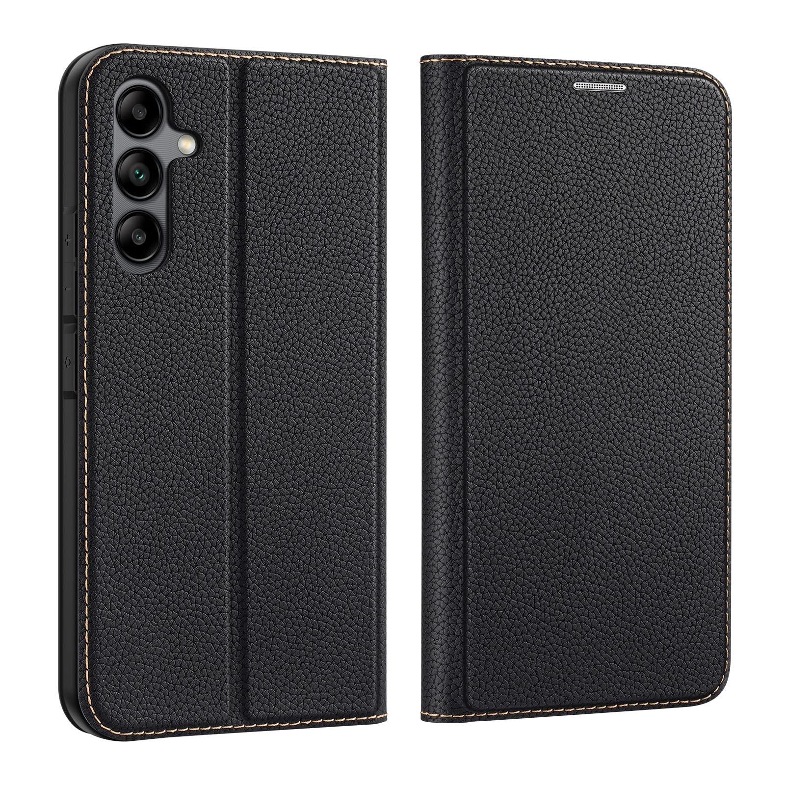 Samsung Galaxy A34 5G Flip Cover, Magnetic PU Leather Flip case with Card Slots for Samsung Galaxy A34 5G (Black) (B0C626N369) Amazon Price History, Amazon Price Tracker