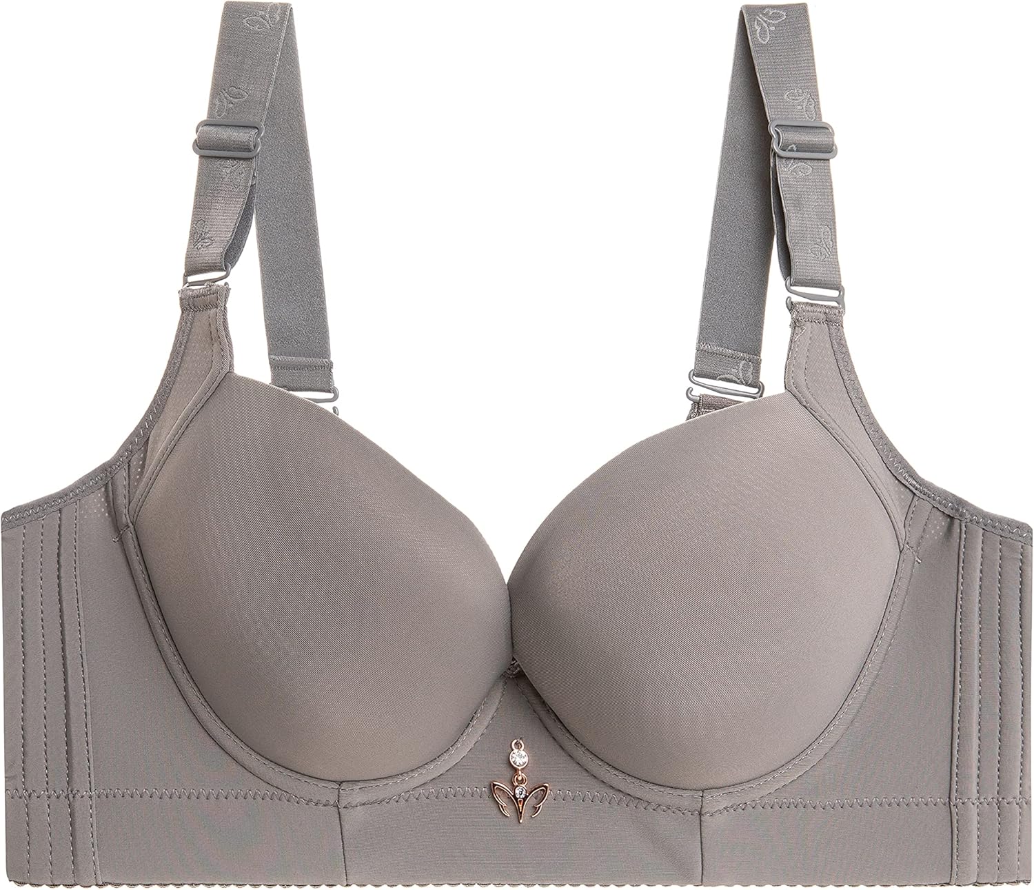 Padded Push Up Bras for Women Seamless Underwire T-Shirt Bra 32A to 46DD - Image 5