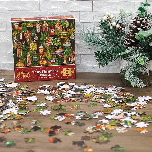 Miniatura 6 de Old World Christmas Sabroso rompecabezas de Navidad, 18x24, multicolor