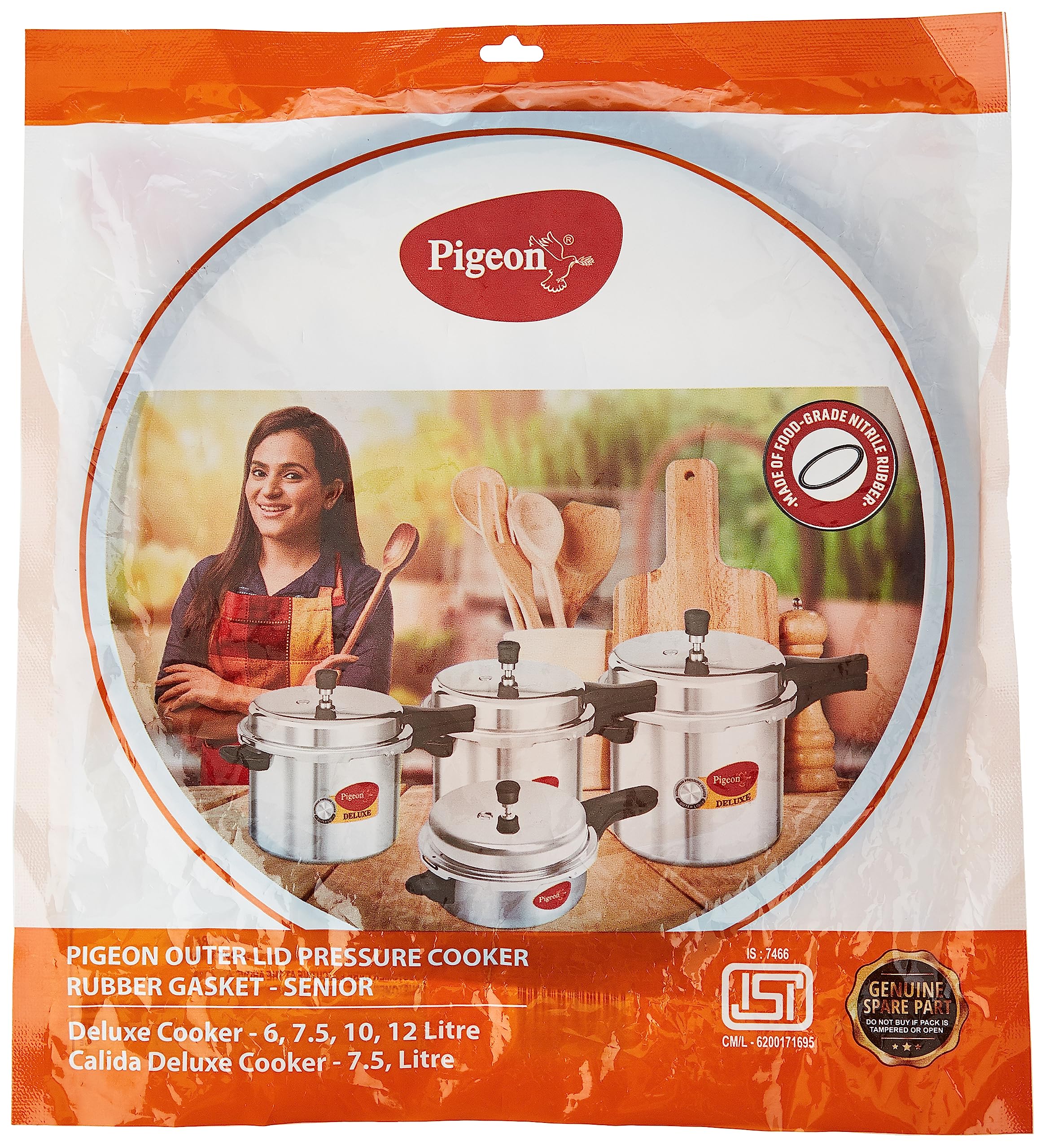 Pigeon Gasket for 7.5/10/12Ltr Cookers