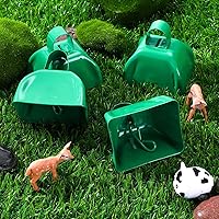 Vista 7 de 20 unidades de campanas de metal para eventos deportivos, campanas de vaca de 3 pulgadas, con asa, cencerros de percusión manual