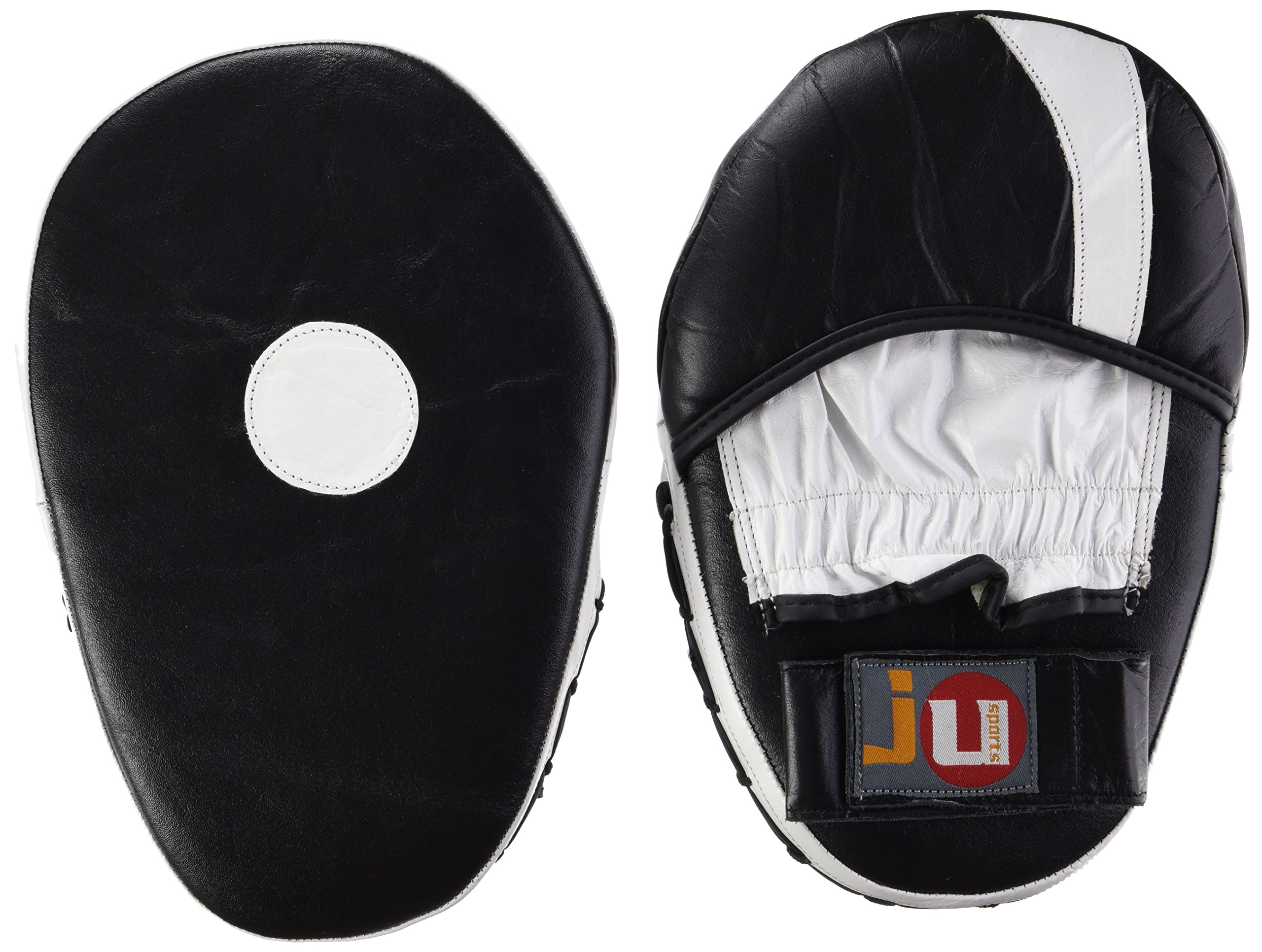 Ju-Sports Pratzen Leder, schwarz/weiß, 3501000