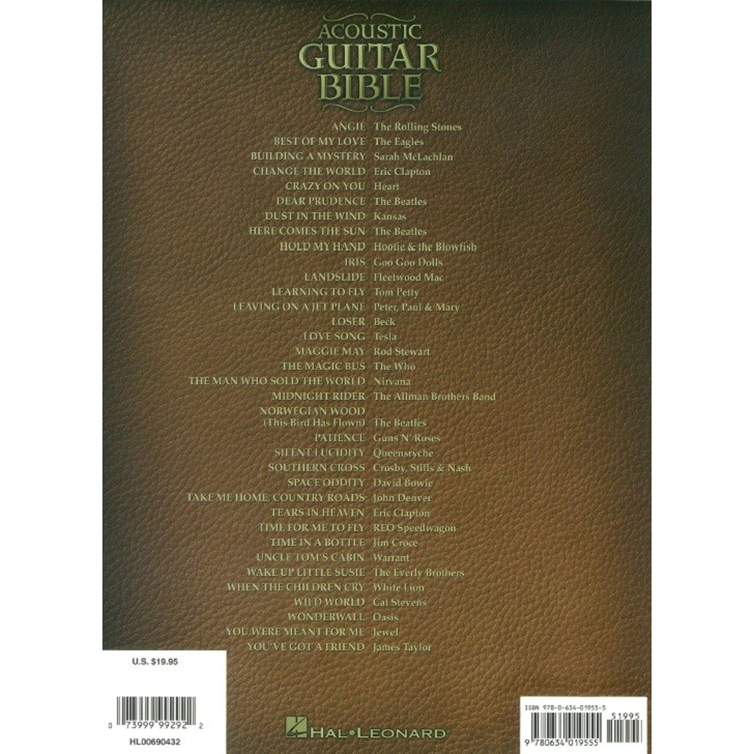 Acoustic Guitar Bible 2nd Edition | 35 Acoustic Classics Guitar Sheet Music | Guitar Recorded Versions with Tablature and Chords | Essential Collection for Guitar Players | Acoustic Hits Songbook - Image 2