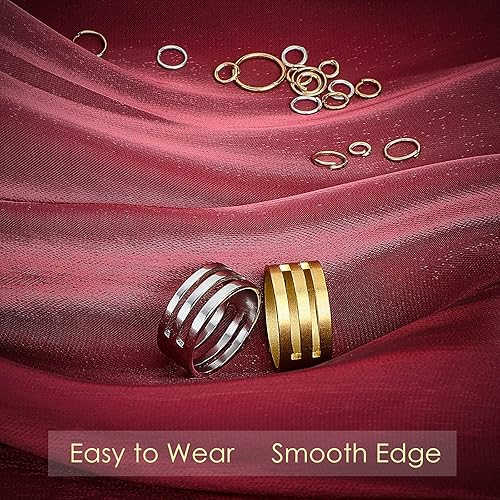 Miniatura 7 de 2 herramientas de apertura de anillo de salto, herramienta de apertura de anillos de cierre de acero inoxidable, herramienta de anillo de salto