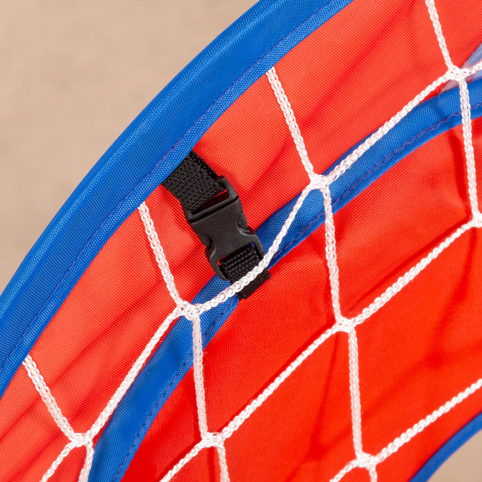 COLORBABY portería Pop-up fútbol 4 en 1, 120 x 80 x 80 cm, con dianas intercambiables, bolsa con asas